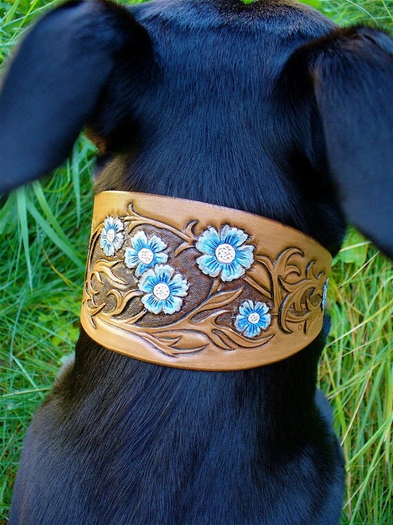 CUSTOM ITEM Greyhound & Lurcher Collar