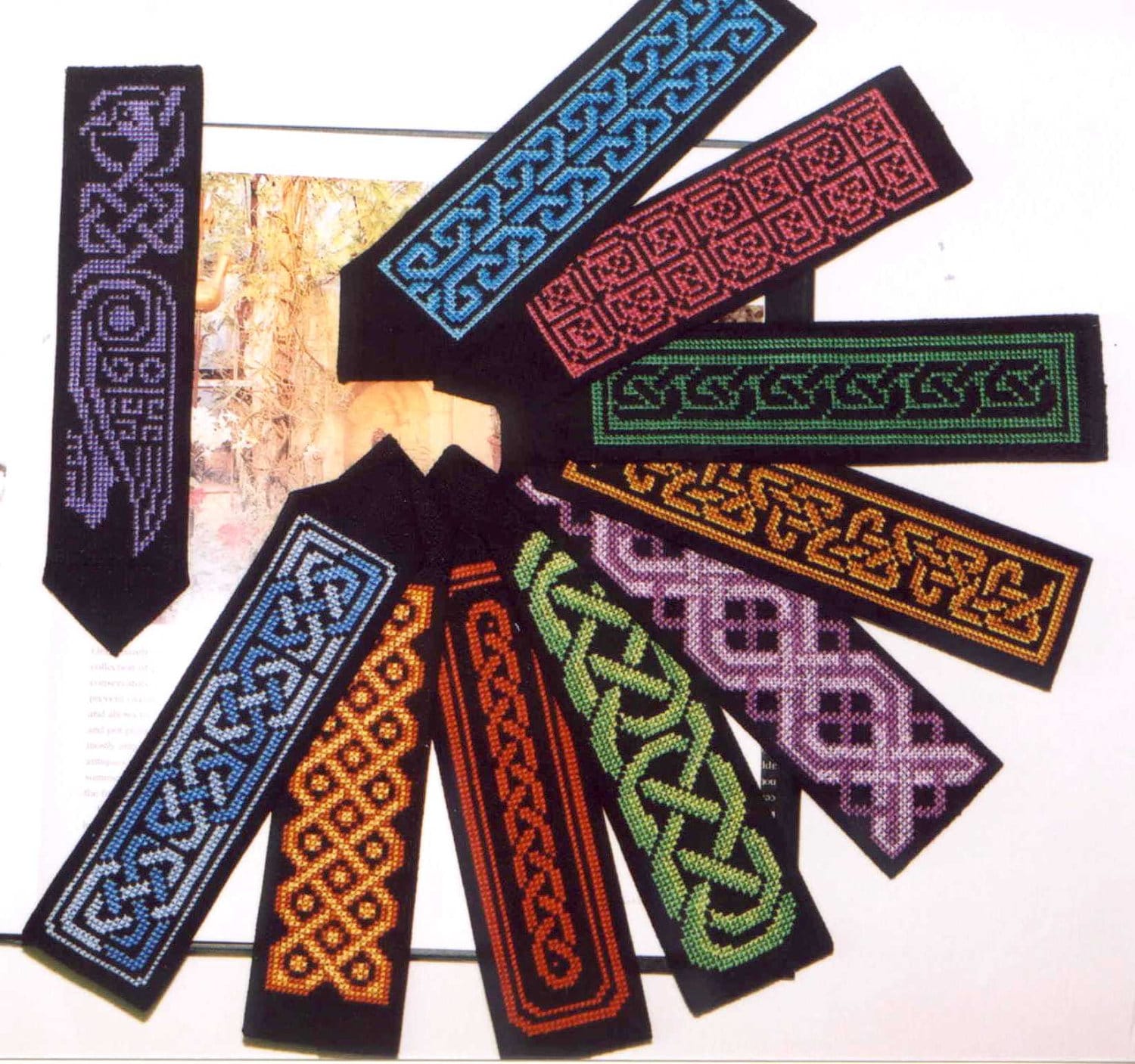 Celtic Cross stitch patterns 10 Celtic Bookmarks pdf file