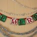 BE MERRY Christmas Banner Christmas Photo Prop