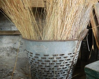 Rustic Metal Olive Bucket, Metal Baskets from Turkey,Decorative Bucket,Home Decor Basket