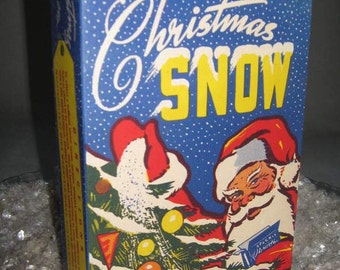 Antique Sparkle Snow Christmas Decoration