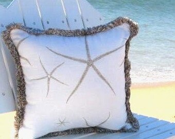 Nautical Coastal and Beach Pillows Ocean Themed Pillows