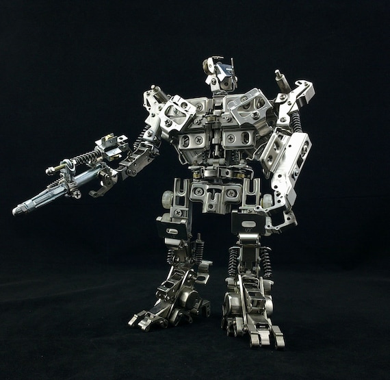 Transformers handmade metal model boys favorite mech robot toys Removable modification birthday surprise