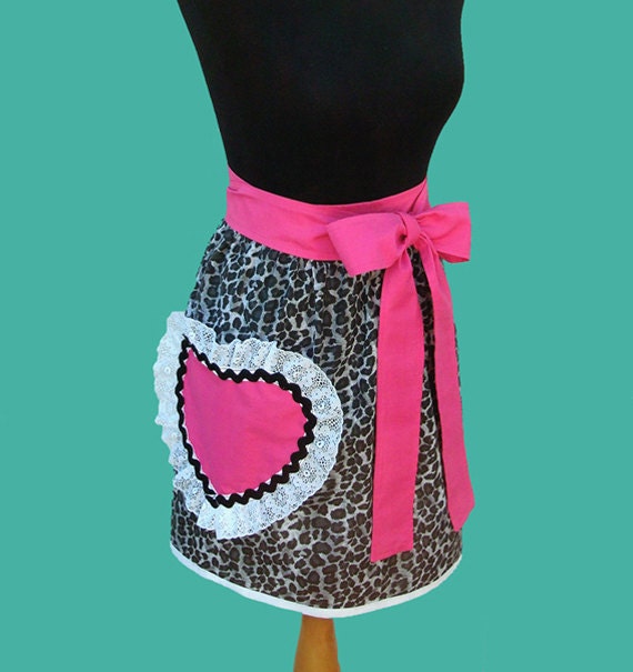 Apron Apron Bridesmaid Gift Waist  apron With Apron Half  Women's bridesmaid  Pocket gift