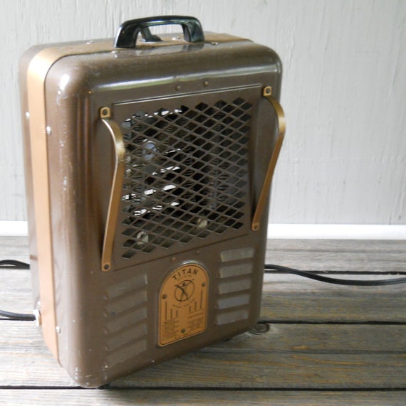 Items similar to Vintage Electric Space Heater Titan on Etsy
