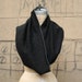 Reversible Noir Gris Infinity