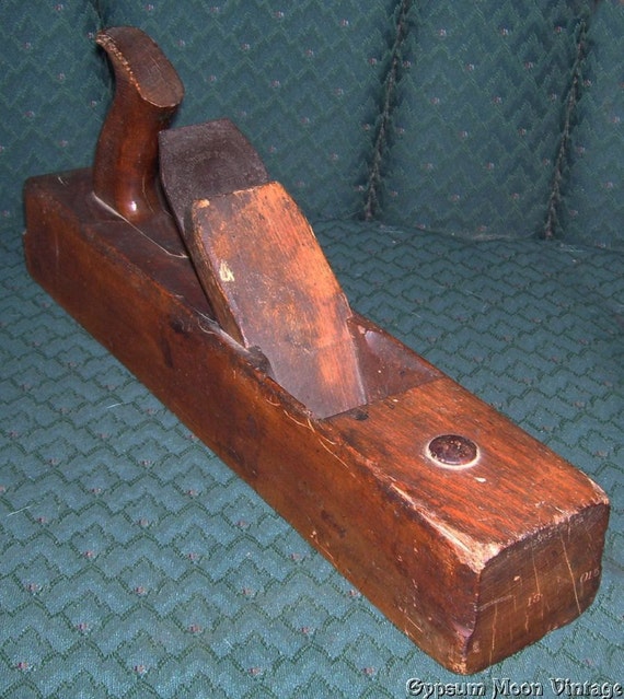 Antique Wood Block Plane / Vintage Tool / by GypsumMoonVintage