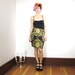 90s Chocolate Baroque Silk Skirt (S)