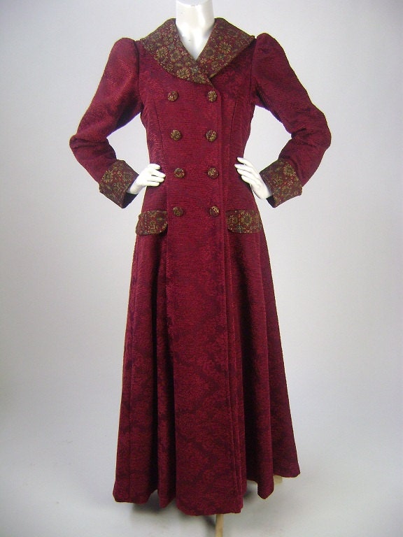 edwardian style coat