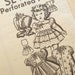 Sew-Rite 8035: 1940s Vintage Doll Clothing Patterns 22 Inch