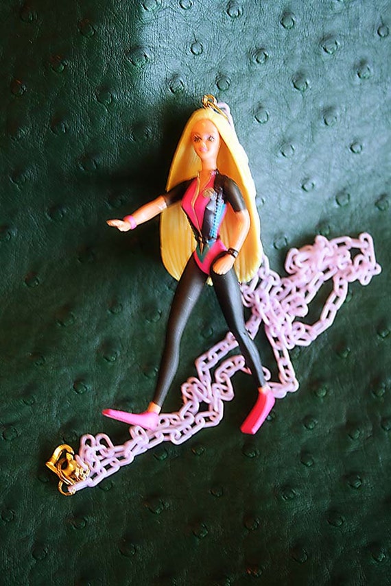 Items similar to Scuba Diving Barbie necklace on Etsy