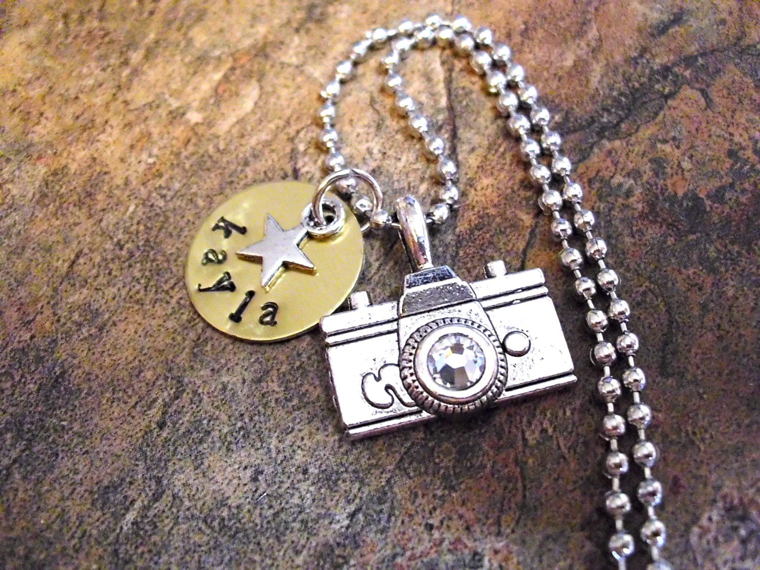 Camera Jewelry Personalized Camera Necklace Photography