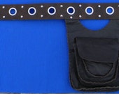 Multipouch leather belt - Festival Belt - Pouch Belt