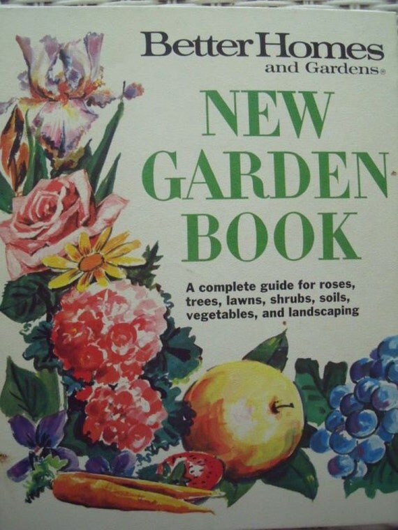 Vintage Better Homes & Gardens Gardening Book by CindysCozyClutter