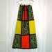 Maxi Skirt Velvet Patchwork Quilt Style MaxiSkirt 60s 70's Mr Hank Long skirt Psychedelic Christmas Hippie Boho Retro FREE US Ship