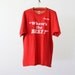 SALE 1980s Where's the Beef t-shirt
