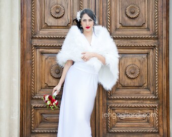 White or Ivory Floor Length Infinity Convertible Wedding Dress...37 Colors Available...Beach, Honeymoon, Reception, Engagment, Rehearsal