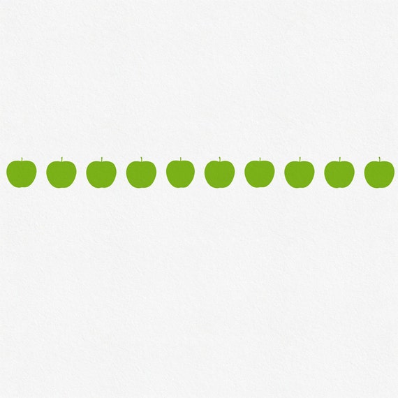 Wall Decal Border Kitchen Wall Border Apple Wall Decal