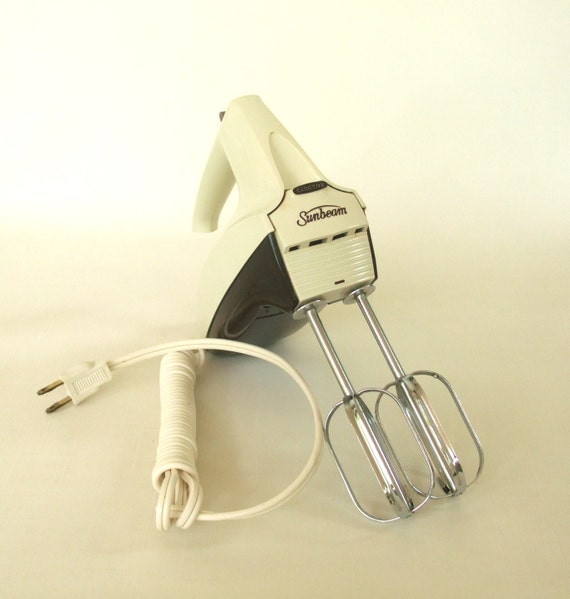 Vintage Sunbeam Mixmaster Hand Mixer Small by LaurasLastDitch