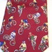 RESERVED for M - Vintage Men'sCyclists Bicyclists Tie Necktie by Museum Artifacts Silk