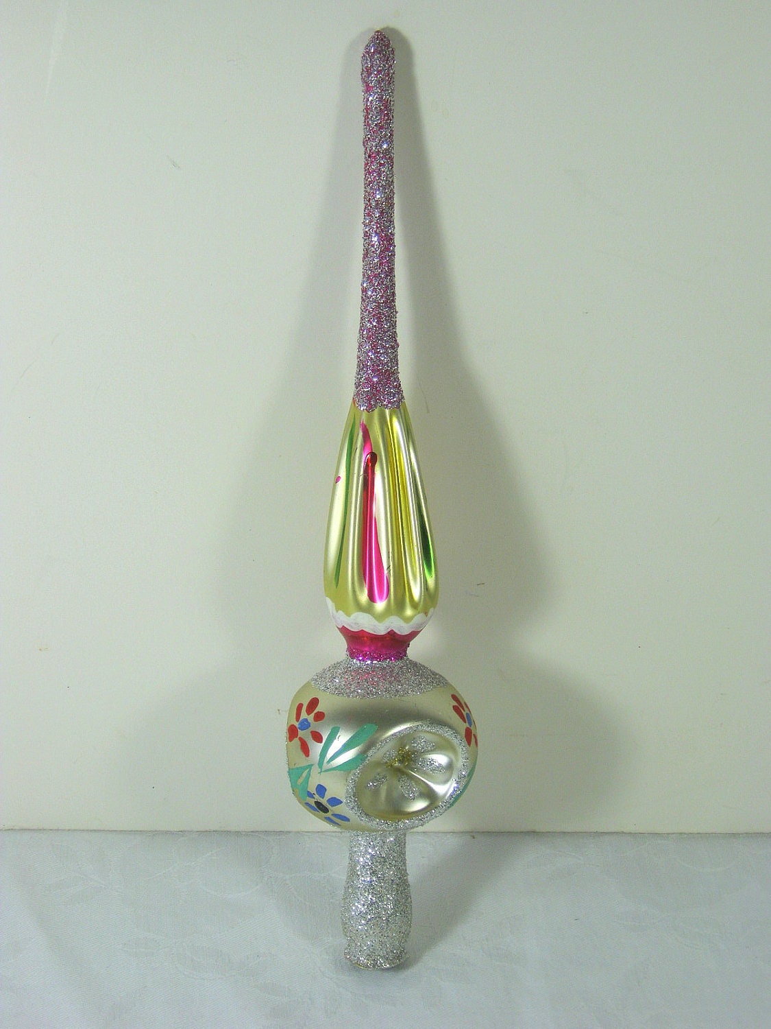vintage mercury glass ornament tree topper christmas colorful vintage mercury glass ornament tree topper christmas colorful