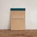 Notepad diary - blank - craft - letterpress vintage design - PAD6001