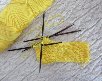 Rosewood Double Pointed Knitting Needles (Clickin'Stix) 7 3/4 inch