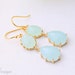 Something Blue Droplet Earrings