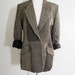 Vintage Blazer - Houndstooth, Tweed, and Check Jacket - Size Medium