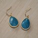 Blue Stone Dangles
