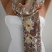 Cotton Double sided Floral Shawl/Scarf