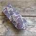 Vintage Men's Tie - Paisley tan, blue, and red