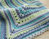 Blanket Crochet Pattern, Breath of Heaven, Baby, Girl, Boy