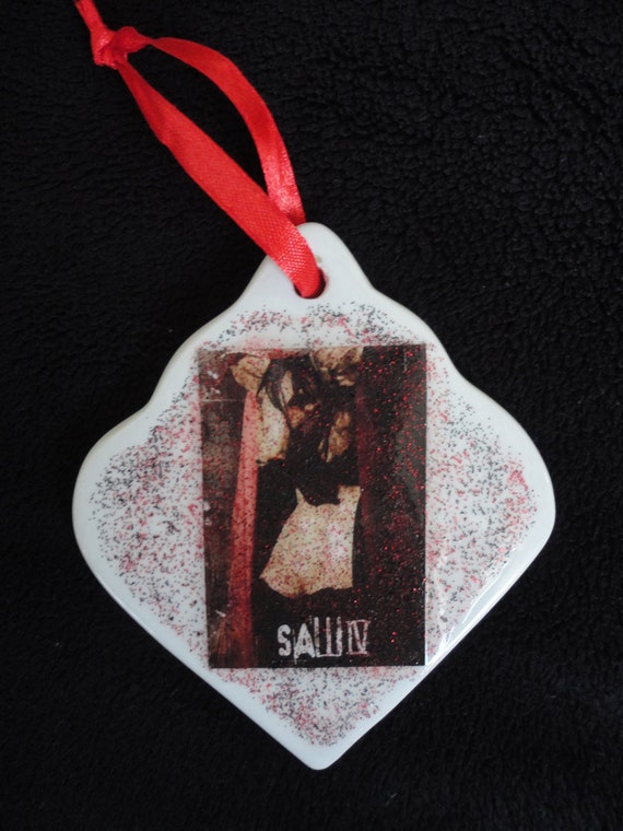 saw 4 iv movie horror christmas ornament saw 4 iv movie horror christmas ornament