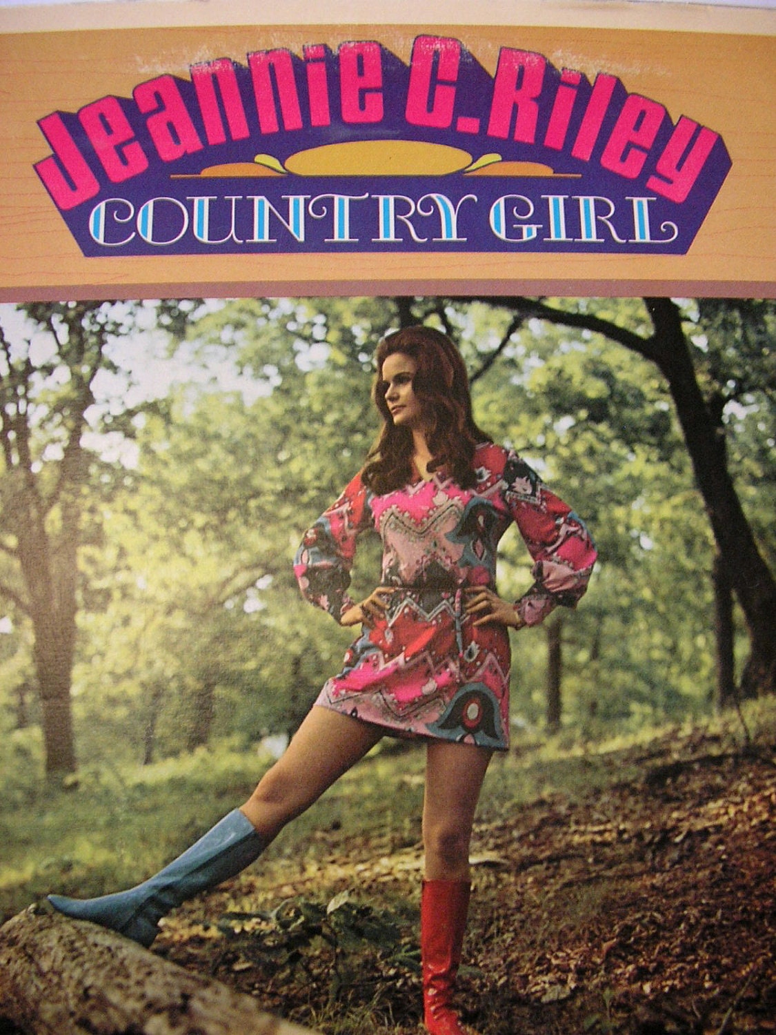 Jeannie C. Riley Country Girl 1970 Music LP Record Album