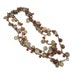 Coins Necklace - Long Beaded Vintage Gypsy - Belly dance, boho tribal - 52" - InVintageHeaven