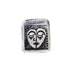 Ceramic Magnet Refrigerator Face Magnet Pottery Clown Blue white Office Home decor Handmade
