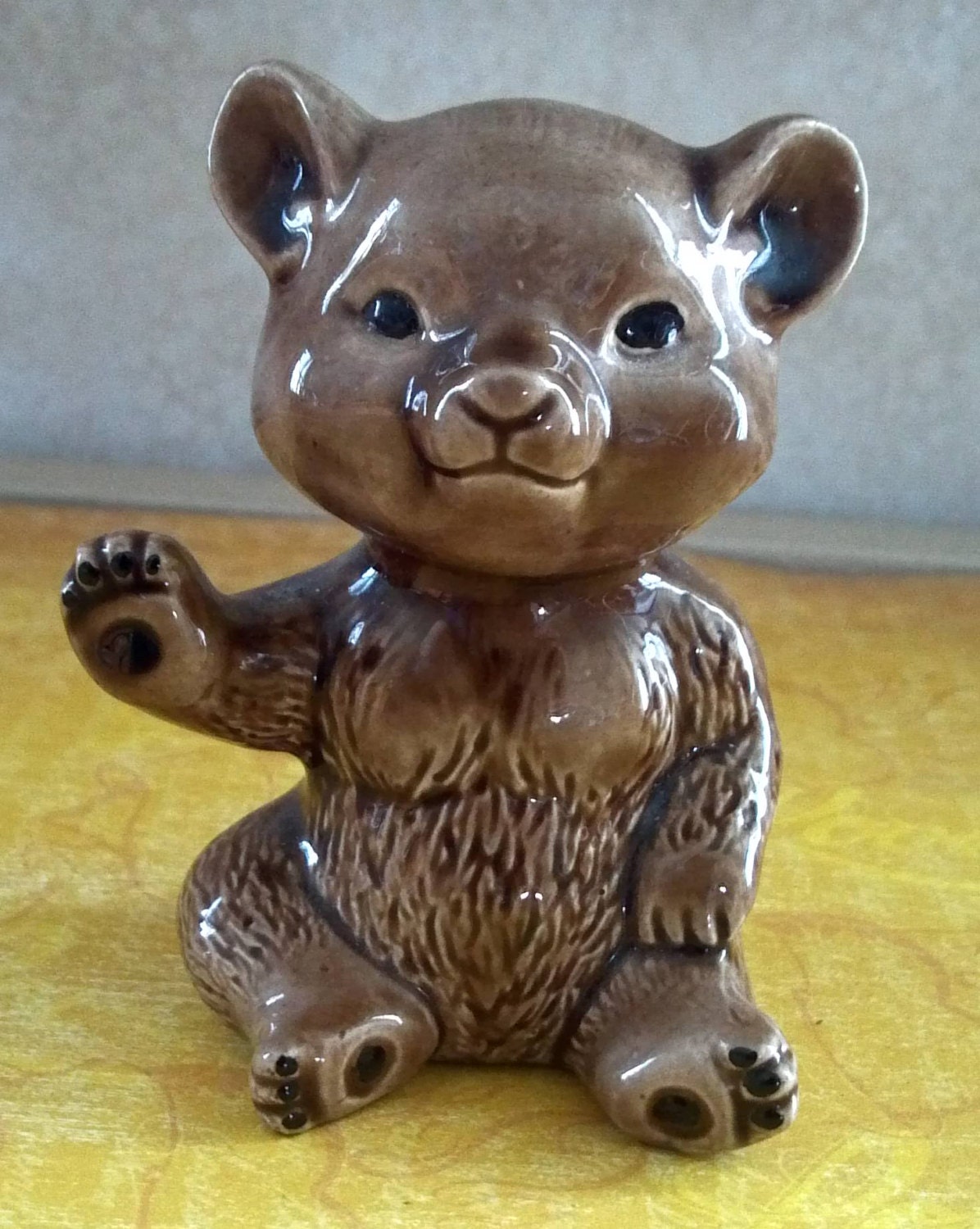 small bear figurine