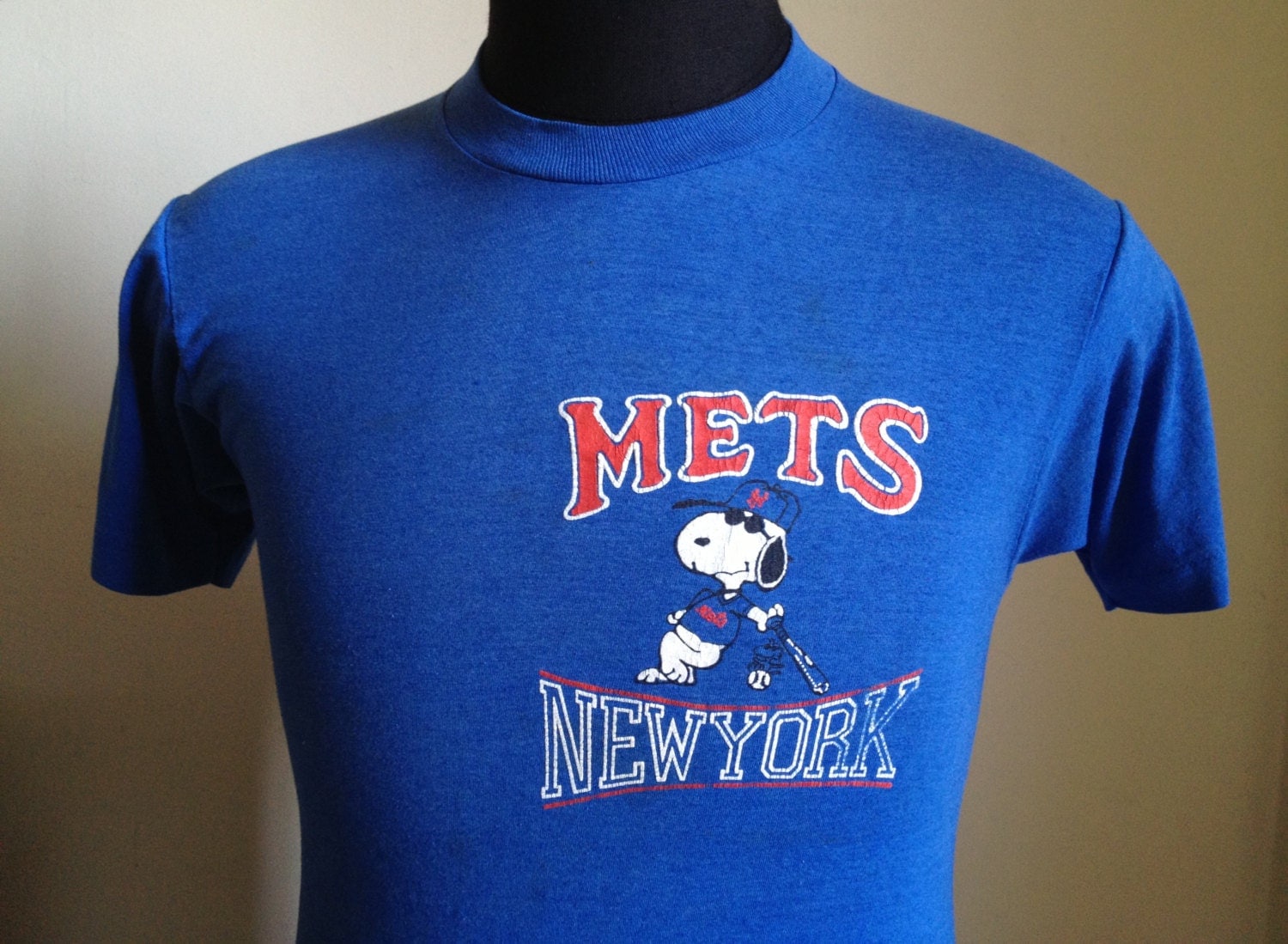 snoopy mets shirt