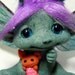 OOAK Trollfling Troll Fairy "Hanna-Lee" and her baby dragon "Harper" by Amber Matthies