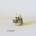 Cat Bead Handmade Lampwork - Oakley Itty Bitty FatCat