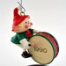 Elf Playing Drum Hallmark Keepsake 1990 Ornament - Second in the Hark It's Herald Series