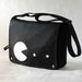 Custom order for Kathleen - black bag with Pac-man