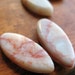 1 Pair Marble Jasper Spear Beads