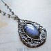 Ceridwen - Magical Purple Labradorite Necklace