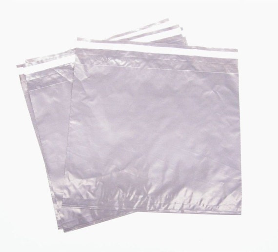 10pc Grey Poly Shipping Mailing Bags 9x10.5T2