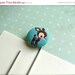 Winter Sale 30% off O H. D E E R....Blue Book Mark Large Paper Clip