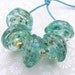 Victorian Sea Shores Lampwork Glass Beads