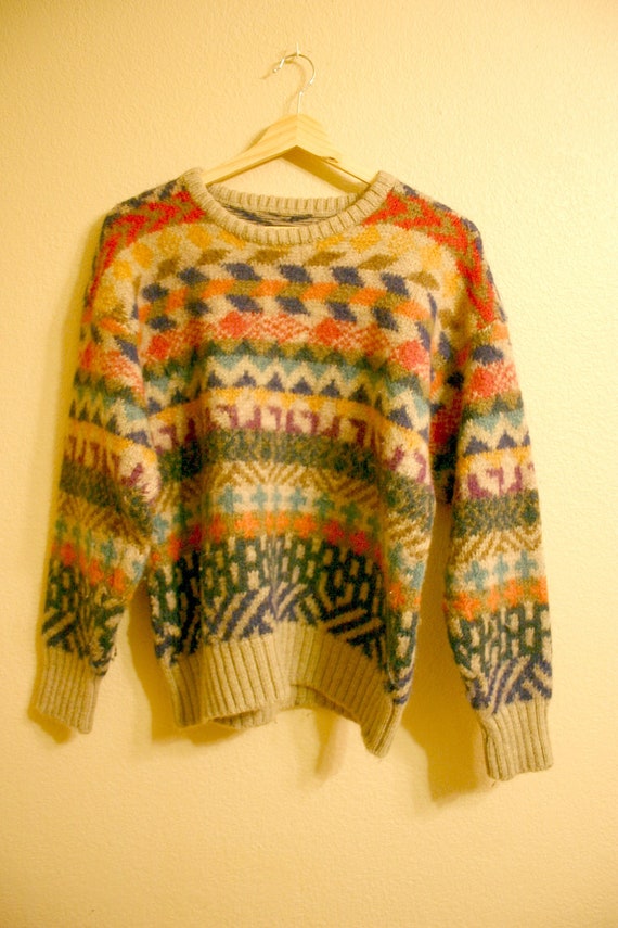 Vintage Knit WOOL Sweater