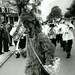 vintage photo Unusual Costume Man as Ent Tree Monster RPPC 1959